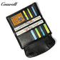 2024Manufacturers customized cross-border serpentine leather purse women's long cowhide women's multi-layer multi-card large capacity