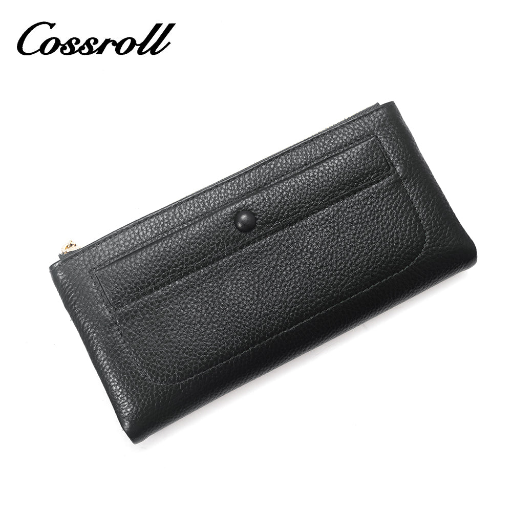 2023 Explosive Models date red long leather wallet women's With Wholesale hot style