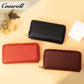 The Factory Produces genuine long  card holder wallet  geniune leather wallet Lychee leather