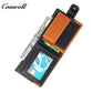 Foreign trade leather wallet men's Europe and the United States fashion buckle spelling color short wallet