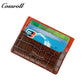 Crocodile card holder card protector business card storage ID card holder