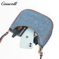Denim Underarm Bag, Casual Shoulder Bag for Women, Commute Crossbody Purse with Adjustable Strap