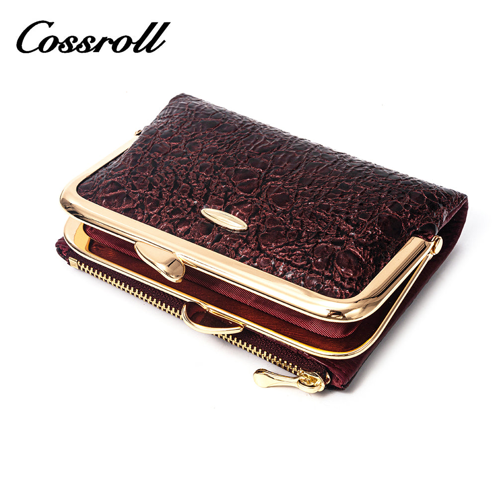 2024 Ladies Purse Zipper Leather Wallet Women Wallets for women Luxury Famous Brand Designer Wallets for Women