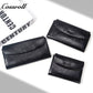 First layer soft cowhide three fold wallet small wallet Fashion leather short folding money wallet Feminine zipper coin purse