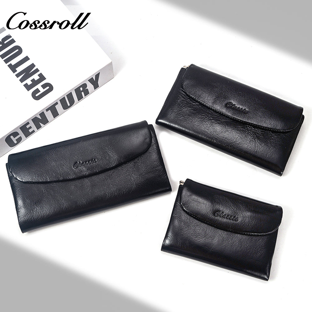 2023 New Arrival  wallets for women fashionable oil wax leather