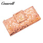 Best New Products dark blue long leather wallet women With Top Selling