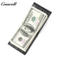 Men's Diamond Quilted Genuine Leather Money Clip Wallet, Ultra Slim Bifold Multi-Slot ID & Card Holder