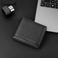 Business Casual Genuine Leather Large Capacity Soft Leather Wallet Multi Card Holder
