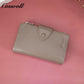 Wholesale High Quality  ladies purse  geniune leather wallet  Lychee leather