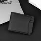 Fashion Simple Anti-theft Brush Genuine Leather Cowhide Small Card purse Card Holder Wallet Purse
