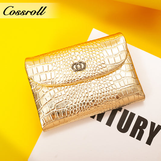 Welcome To Inquiry Price leather small  crocodile texture Genuine Leather