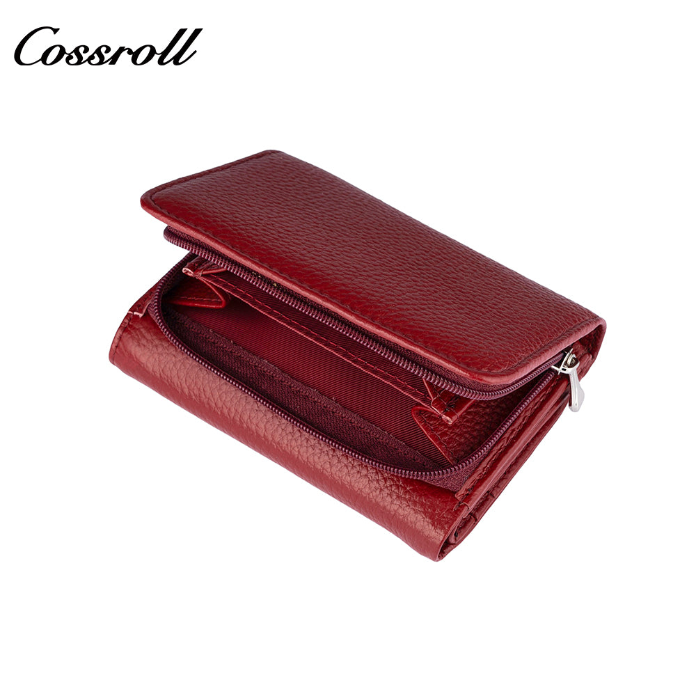 High-quality cowhide wallet the perfect companion for women's elegance