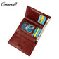 Cross-border 2024 Fall Women's Short wallet Euro-American style crocodile buckle three-fold coin wallet