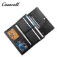 High quality and cheap price Royal leather sequin leather wallet