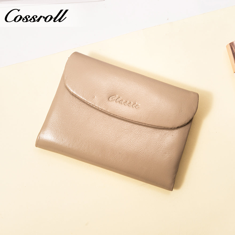 High Quality Wholesale Products wallets for women fashionable oil wax leather