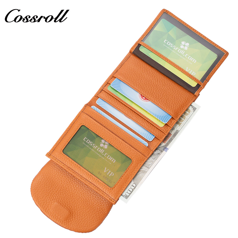 Minimalist Women's Genuine Leather Coin Purse Multi-Functional Card Holder