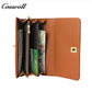 Women's Wallet ins Trendy Solid Color Simple Folding Coin Purse Genuine Texture Net Red Lock Wallet walle
