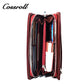 High-grade crocodile long wallet temperament 2024 new leather large capacity multi-layer clip mobile phone