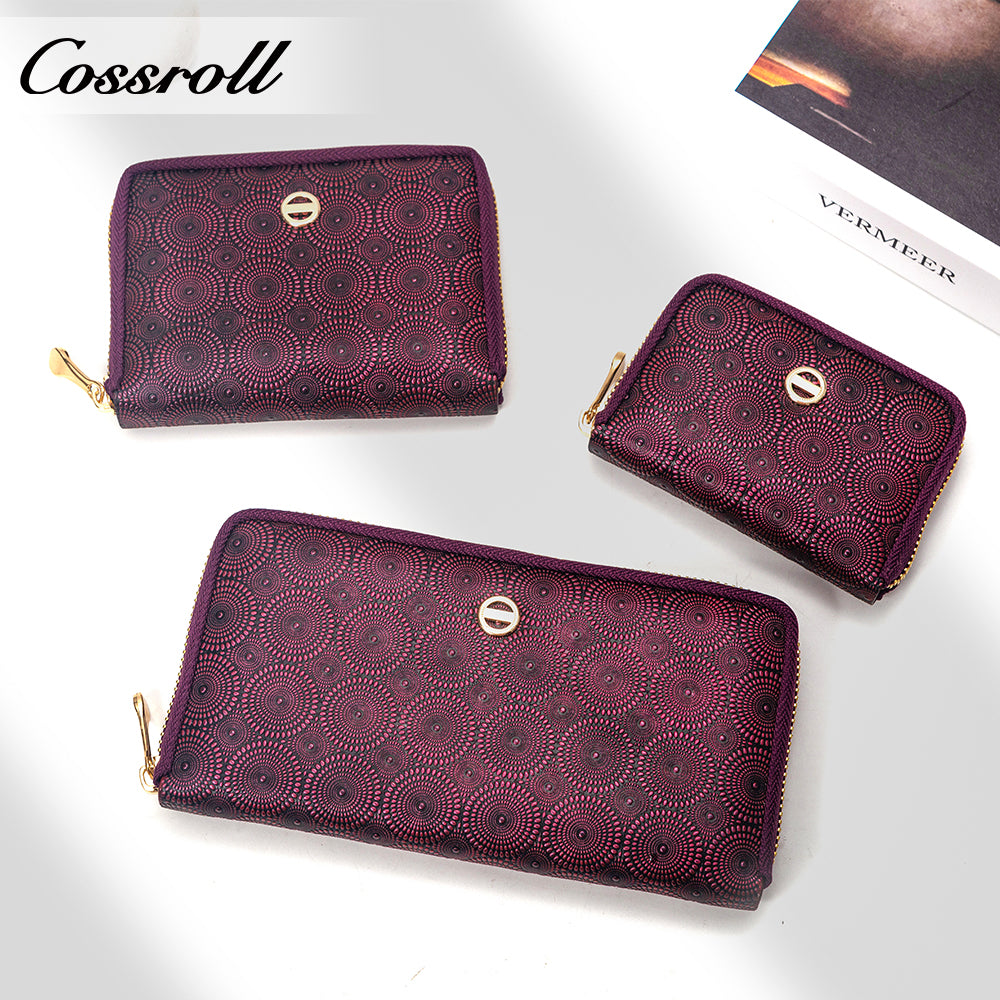 Best Selling  leather luxury  women small wallet Genuine Leather