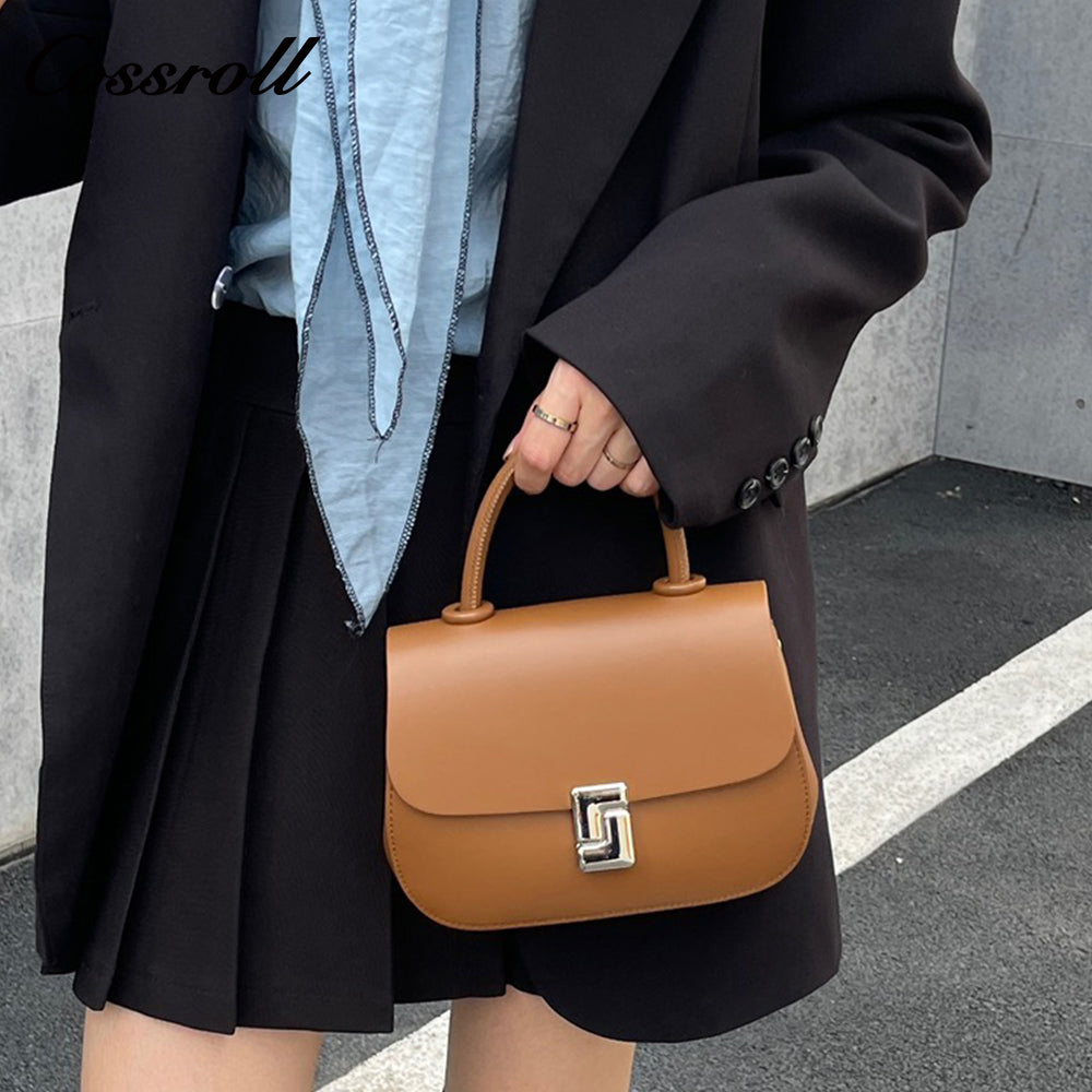 Saddle bag niche high-grade underarm bag women's crossbody bag leather women's bag large capacity cowhide shoulder bag