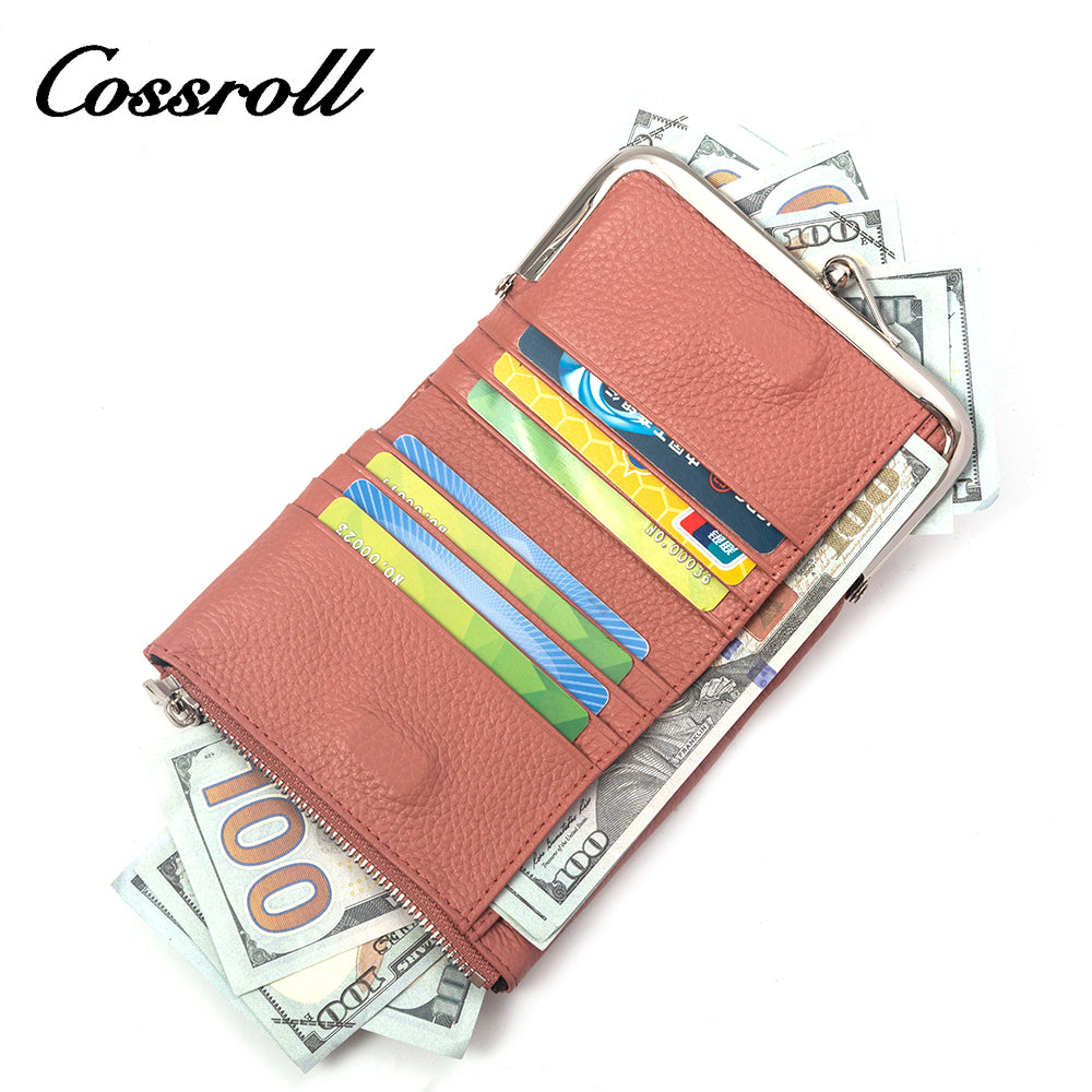 2023 Ladies Purse Zipper Leather Wallet Women Wallets for women Luxury Famous Brand Designer Wallets for Women