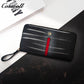 Most Popular best brand leather long  wallet female  Genuine Leather