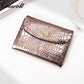 Hot Sale High Quality  leather luxury crocodile texture Genuine Leather