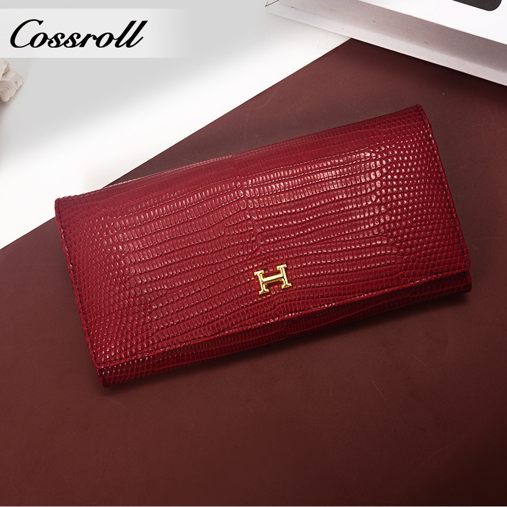 Hot Sale & High Quality Customized  for women geniune leather wallet