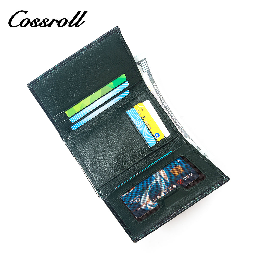 New Design Wholesale black leather  women's wallet With lower Price