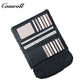 Genuine Leather Fashionable High-End Women's Wallet, Top Layer Soft Cowhide, Zebra Pattern, Large Capacity with Multiple Card Slots