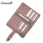 Women's Long Genuine Leather Multi-Card Slot Simple First Layer Cowhide Vertical Wallet for Export