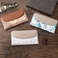 Wallet leather women's foreign trade long leather splicing money clip large capacity head layer cowhide wallet