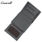 Genuine leather wallet for women short style zipper closure large capacity multiple card slots anti-theft