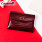 Factory Direct Sale High Quality luxury genuine leather womens  crocodile texture Genuine Leather