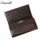 Factory custom short simple leather purse for women cowhide coin bag for women purse money clip