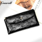 2024 Hot Sale & High Quality Customized  for women geniune leather wallet  Chinese vintage embossed purse