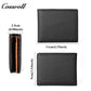 Multifunctional new men's wallet head layer cowhide color collision money clip