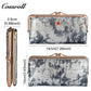 Manufacturers customized cross-border serpentine leather purse women's long cowhide women's  multi-layer multi-card large capacity