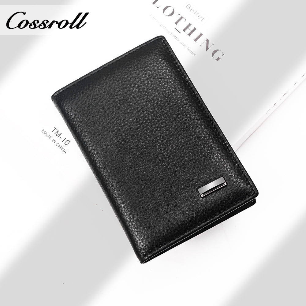 China Big Factory Good Price best quality genuine leather wallet Lychee leather