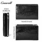 New factory custom leather money baotou layer cowhide change card bag patent leather lady purse custom