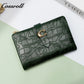 Customized Design ladies designer women wallet geniune leather wallet