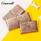 Factory hot selling new original crack bright leather wallet multi-card