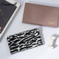 Genuine Leather Fashionable High-End Women's Wallet, Top Layer Soft Cowhide, Zebra Pattern, Large Capacity with Multiple Card Slots