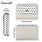 Fashion small perfume style leather short wallet light luxury carry large capacity multi-card women's wallet