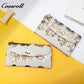 Leather women's purse Multi-functional pattern fashion short long cowhide wallet multi-card holding bag factory custom