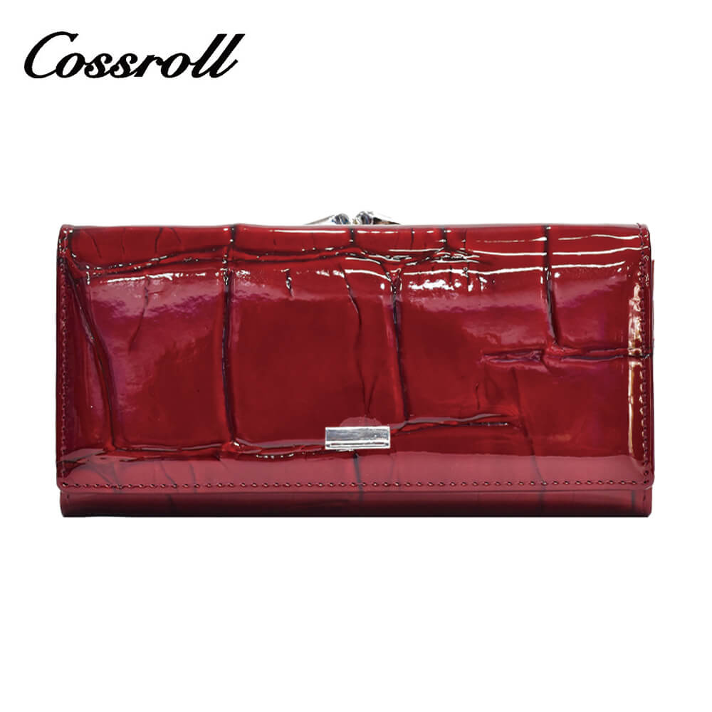 Flap Over Women Leather Wallet Manufacturer