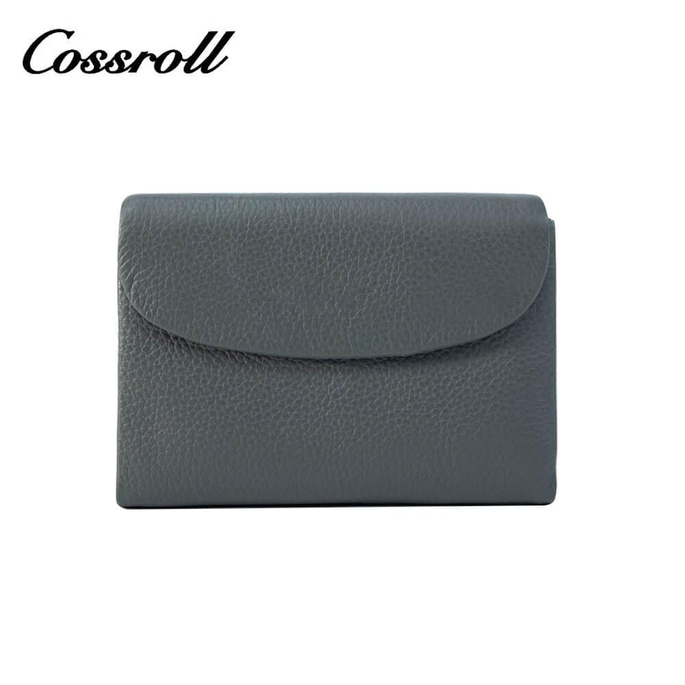 Genuine Cowhide Leather Short Wallets