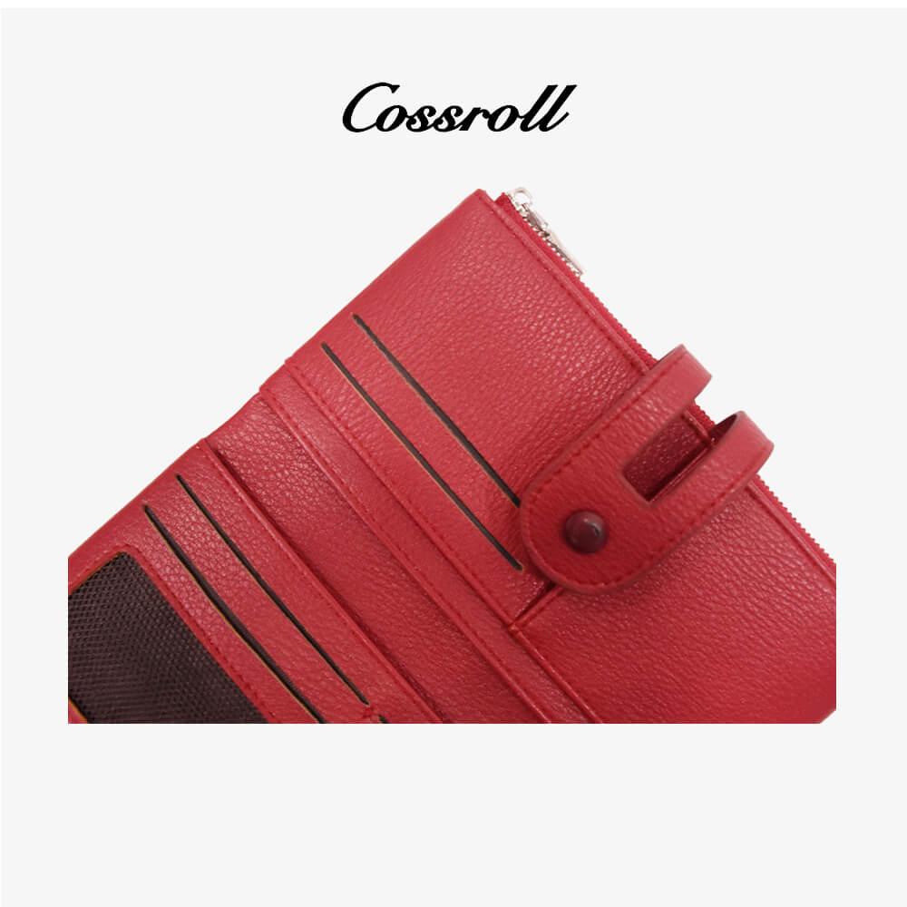 Women PU Leather Wallets Handmade Wholesale - cossroll.leather