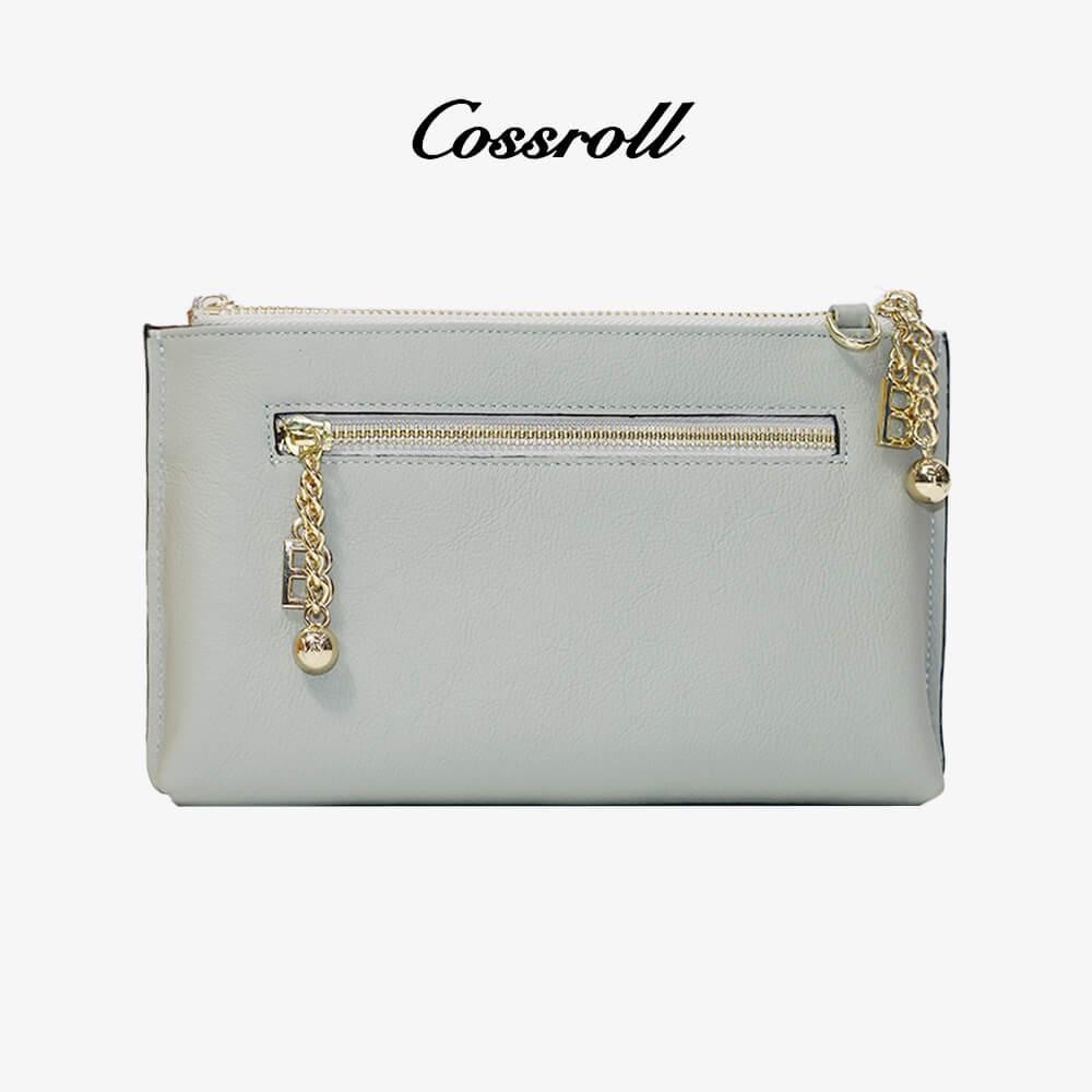 Leather Women Clutch Wallet Crossbody Bag - cossroll.leather