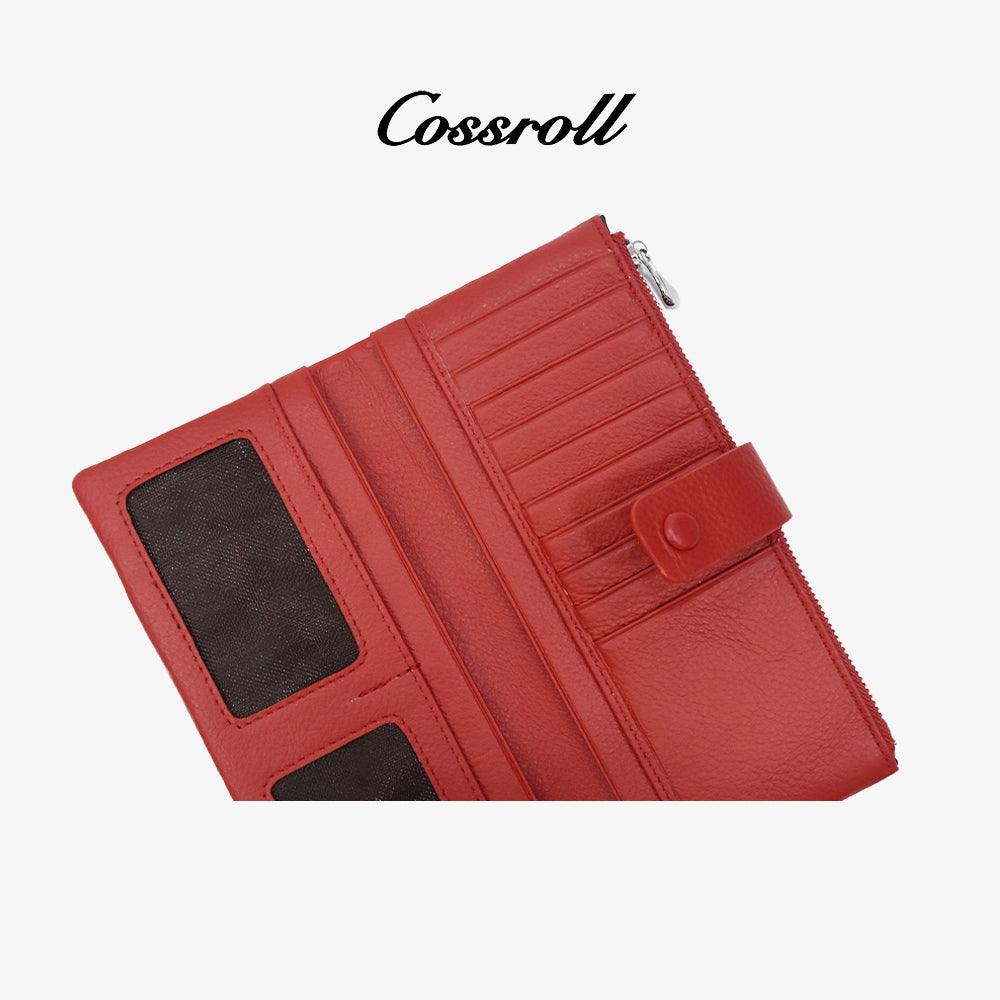 Ladies Long Wallets Wholesale Large Capacity Factory Direct - cossroll.leather